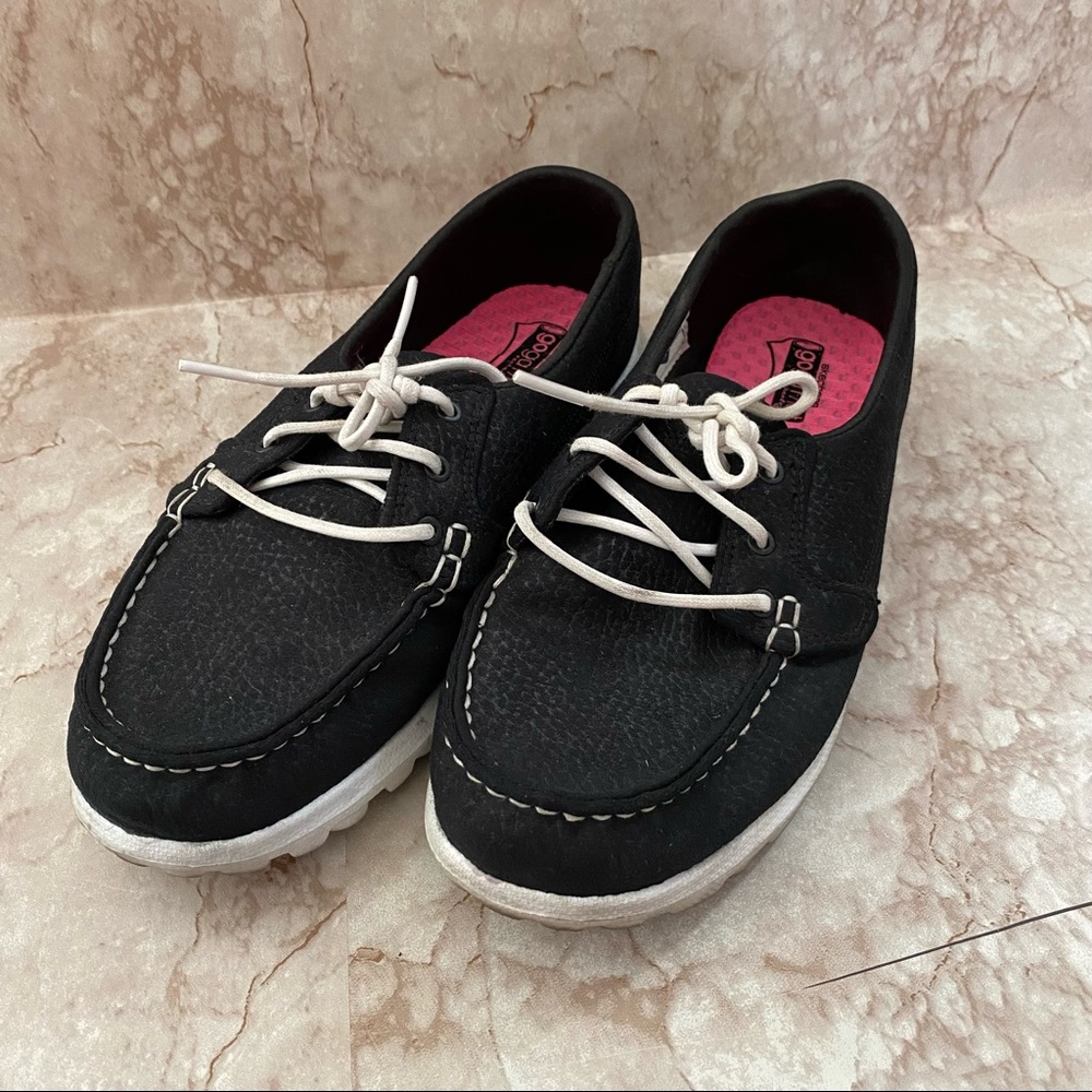 Black Boat Shoes